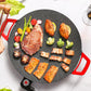 🥘Elektryczny grill żeliwny w stylu koreańskim bez powłoki🥙