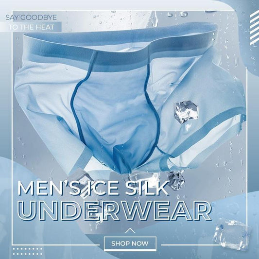 【 2 +1 gratis】✨Oferty letnie✨Bielizna męska Ice Silk