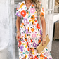 💥Letnia wyprzedaż 43% taniej🌴 Damska sukienka casual boho z dekoltem w serek