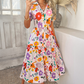 💥Letnia wyprzedaż 43% taniej🌴 Damska sukienka casual boho z dekoltem w serek