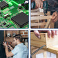 Zestaw 46-częściowy magnetycznych bitów Phillips i Torx
