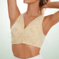 【1 +1 gratis】🔥Biustonosz damski Plus Size w kwiaty z przodu, bez szwów