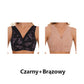 【1 +1 gratis】🔥Biustonosz damski Plus Size w kwiaty z przodu, bez szwów