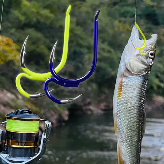 🐟2025 Gorąca wyprzedaż✅✅ Klasyczne ostre podwójne haczyki wędkarskie
