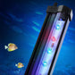 🐠💡Kolorowe lampki bąbelkowe LED, klasa ochrony IP68, przeznaczone do akwariów