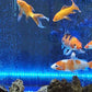 🐠💡Kolorowe lampki bąbelkowe LED, klasa ochrony IP68, przeznaczone do akwariów