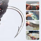 🎣Innowacyjny design - metalowy haczyk na muchę💪