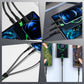 Kabel do szybkiego ładowania 3 w 1 o mocy 120 W