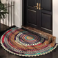 Artystyczny i kreatywny dywan patchwork
