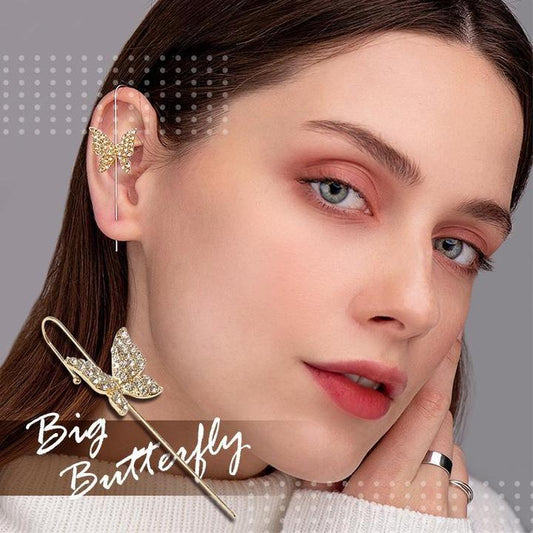 ✨Specjalna oferta✨ Kolczyki z hakami do zawijania uszu Ear Wrap Crawler Hook