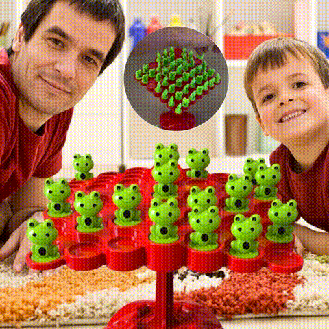 🐸Gra Montessori Żaba Równowaga Drzewo