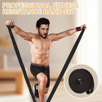 Profesjonalny zestaw taśm oporowych do ćwiczeń fitness