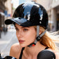 Kask motocyklowy typu czapka baseballowa unisex