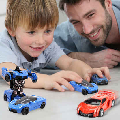 【1+1 gratis】🚔Samochód dla dzieci z funkcją deformacji po zderzeniu