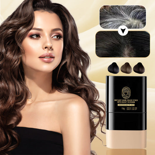 【 1+1 gratis】Sztyft do natychmiastowej koloryzacji włosów z wbudowanym grzebieniem