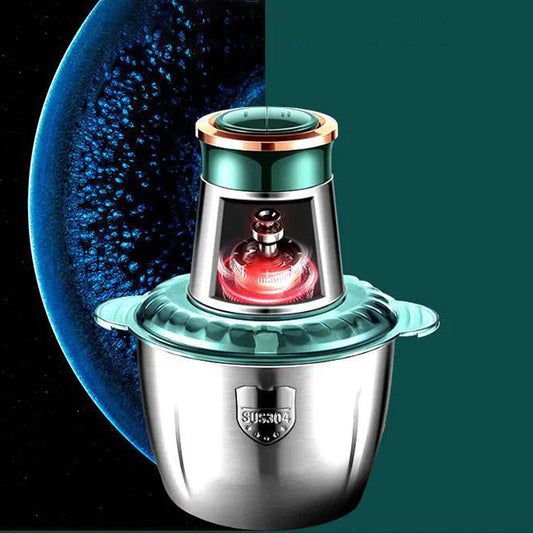 Wielofunkcyjna, wysokowydajna maszynka do mielenia o dużej pojemności, wykonana ze stali nierdzewnej 304.