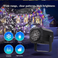 🎄✨ Obrotowy projektor LED z motywami świątecznymi - magiczne efekty świetlne i wyjątkowa dekoracja na Boże Narodzenie