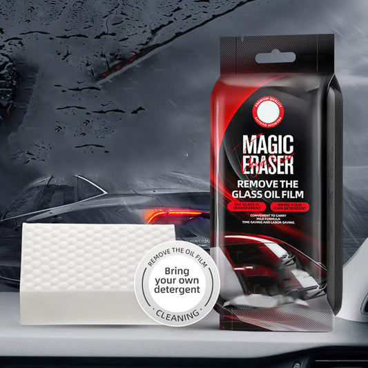 【1 +1 gratis】Magiczna gąbka do czyszczenia folii na szybach samochodowych
