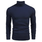 Męski miękki sweter z golfem z dzianiny – PROMOCJA -50% 🧶🔥