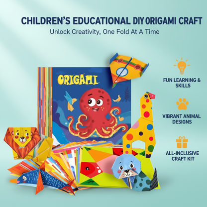 Edukacyjne rękodzieło origami dla dzieci