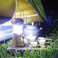 Wysuwana lampa kempingowa zasilana energią słoneczną