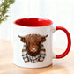 Ceramiczny kubek do kawy Highland Cow