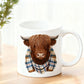 Ceramiczny kubek do kawy Highland Cow