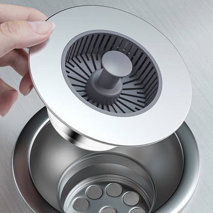 【1+1 gratis】Wysuwany korek do zlewu z sitkie