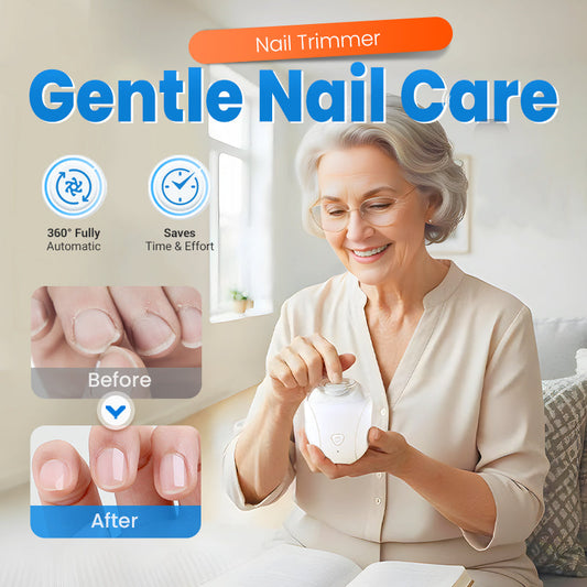 Rechargeable Electric Baby Nail Trimmer With Light