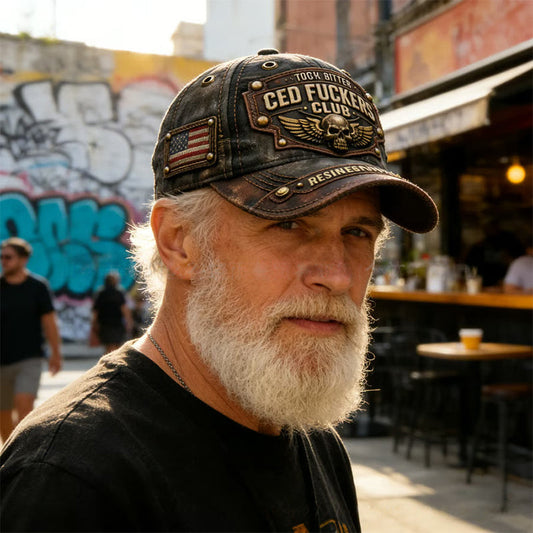 🧢Czapka baseballowa z nadrukiem retro