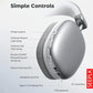 🎧 Bezprzewodowe słuchawki Bluetooth – głęboki bas, 20 godzin odtwarzania i wygodne dopasowanie 🔋