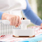 👕  💨 Miniżelazko parowe do zabrania w podróż – obracane o 90°, z ceramiczno-tytanową płytką, idealne na podróże i szybkie prasowanie 🧳