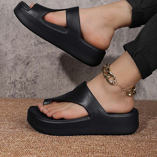 Women's Platform Toe-Loop Sandals