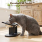 🐾Podwyższona miska dla kotów i psów z trzema miseczkami – antypoślizgowa i stabilna🥣🍽️✨