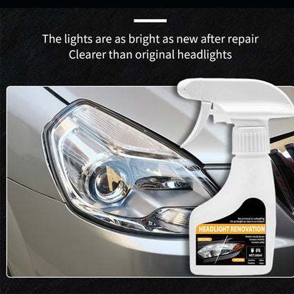 🚗✨ Spray do regeneracji reflektorów - usuwa żółty nalot i matowienie, przywraca klarowny wygląd 💡
