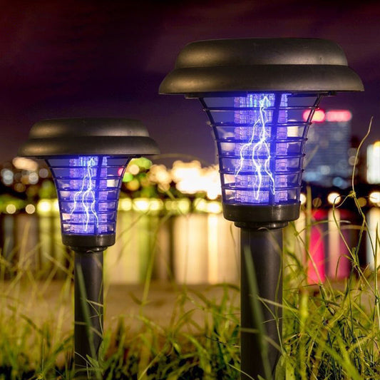 Lampa przeciwmuchowa Solar Mosquito Zapper z wbijanym uchwytem