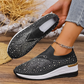 💎👟✅ Damskie pantofle z motylkowym kryształem – wygodne i otulające, blask przy każdym kroku – płatność przy odbiorze 🎁