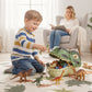 🦖 Edukacyjny i rozrywkowy zestaw z dinozaurami