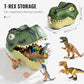 🦖 Edukacyjny i rozrywkowy zestaw z dinozaurami
