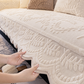 🛋️ 🐰 Pokrowiec na kanapę ze sztucznego króliczego futra – antypoślizgowy i niezwykle miękki ✨
