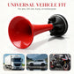 📣🚗 Universal 12V Dual Trumpet Air Horn Kit – Loud Dual-Tone Sound Upgrade