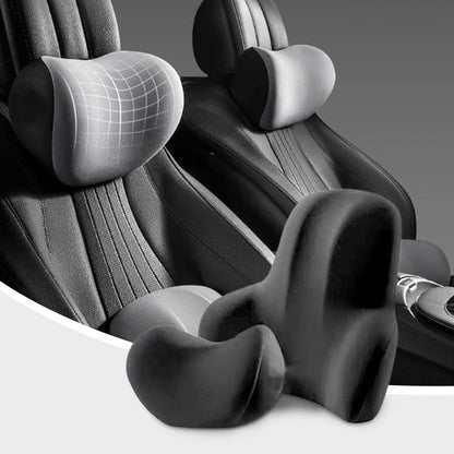 🚗 Poduszka z pianki z pamięcią kształtu do samochodu – podparcie głowy i lędźwiowe – ergonomiczna poduszka podparcia siedzenia