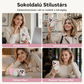 📱✨ Magnetyczne etui MagSafe z efektem ombre - wbudowana podstawka 360° i solidna ochrona telefonu
