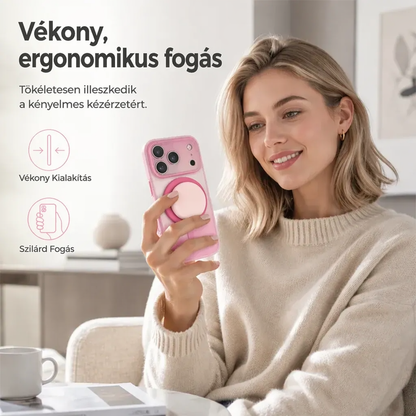 📱✨ Magnetyczne etui MagSafe z efektem ombre - wbudowana podstawka 360° i solidna ochrona telefonu