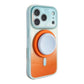 📱✨ Magnetyczne etui MagSafe z efektem ombre - wbudowana podstawka 360° i solidna ochrona telefonu