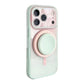 📱✨ Magnetyczne etui MagSafe z efektem ombre - wbudowana podstawka 360° i solidna ochrona telefonu