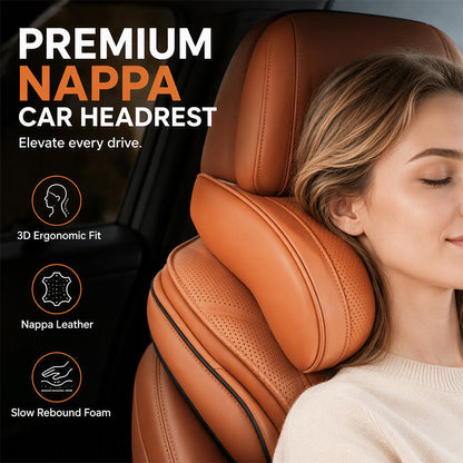 🚗💤 Zwalcz zmęczenie podczas jazdy! Uniwersalna poduszka pod szyję z pianki z pamięcią kształtu do zagłówka samochodowego, ergonomiczna poduszka pod szyję do samochodu na długie podróże