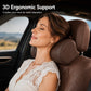 🚗💤 Zwalcz zmęczenie podczas jazdy! Uniwersalna poduszka pod szyję z pianki z pamięcią kształtu do zagłówka samochodowego, ergonomiczna poduszka pod szyję do samochodu na długie podróże