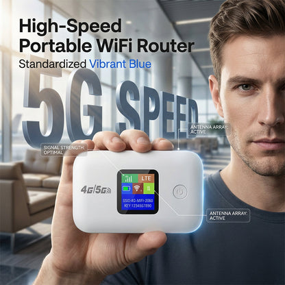 📶 Przenośny hotspot Wi-Fi 4G/5G LTE – szybki i stabilny internet w każdym miejscu