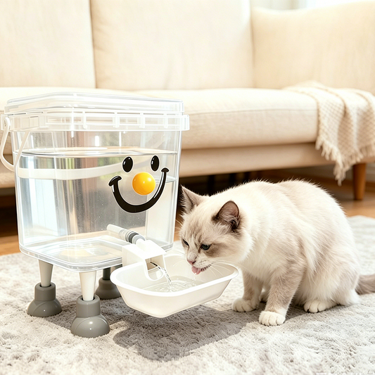 🐶🐱💧 Automatyczne poidło dla zwierząt - duża pojemność i stały dostęp do wody